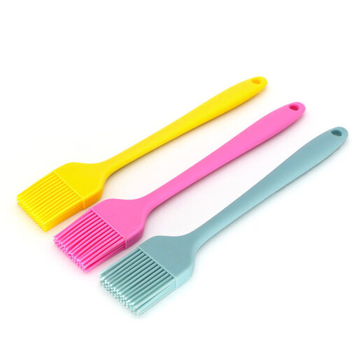 Miaopule Japanese baking pancake silicone oil brush food grade high temperature resistant food grade brush oil brush egg liquid brush kitchen small macaron blue