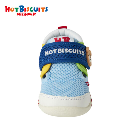 MIKIHOUSE children's sandals fresh color-blocked toe-toe toddler sandals anti-kicking foot protection HOTBISCUITS multi-color 13.5 (suitable for feet 13cm long)