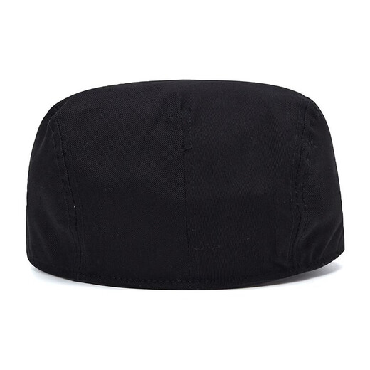 NEW ERA all-match cotton beret, same style for men and women, black black M