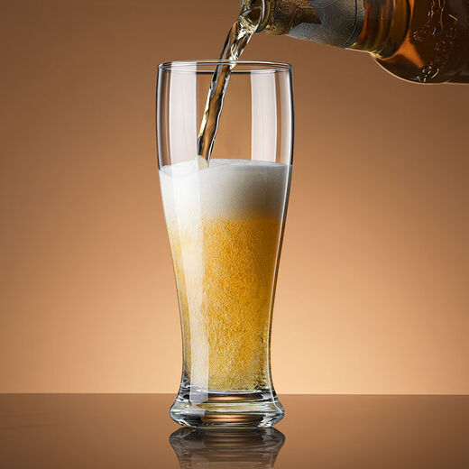 Fantasy craft beer mug set with cup holder, large-capacity drinking mug, glass draft beer mug, classic 350ml, 6-pack, upgraded and thickened