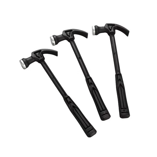 Mini small hammer plastic claw hammer household nail hammer hammer woodworking children diy steel hammer hardware tool hammer black mini plastic claw hammer