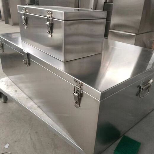 Hejiangong stainless steel tool box tool cabinet tool cart storage box truck special stainless steel thickening extra thick waterproof customization length 100 width 50 height 50 stainless steel 1.5 thick