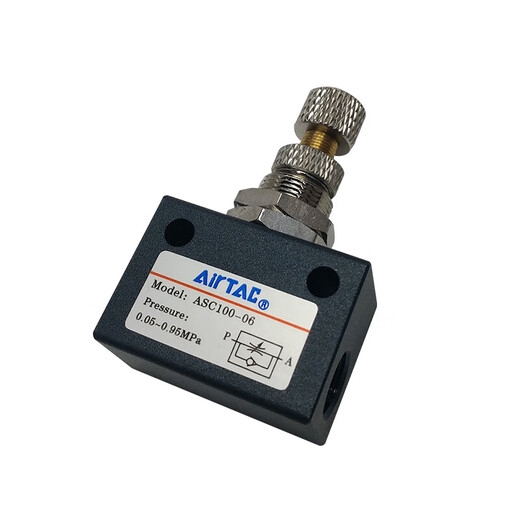 Airtac Airtac one-way throttle valve ASC100-06/200-08 pneumatic adjustable flow control ASC-06