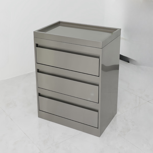 Yusenyi Hair Salon Tool Cabinet with Drawer Movable Barber Tool Cart for Commercial Use Ordinary Style + Silver Red Top Stainless Steel Tool Cabinet + Air Supply Rack 50x30 37x30x78cm