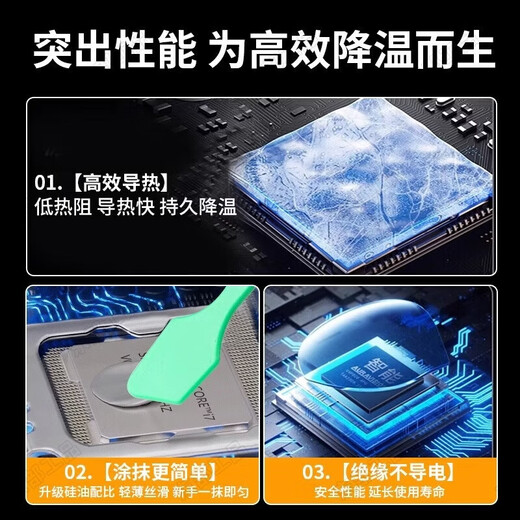 Eastern Products ASUS Tianxuan Notebook Dust Cleaning Set Replacement Silicone Grease Computer Disassembly Cleaning Tool Set Fan Cleaning Set