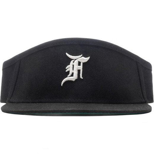 NEW ERA Fashionable Embroidered Brand Logo Wool Sun Protection Hat Unisex Couple Style Black Default One Size 73/8