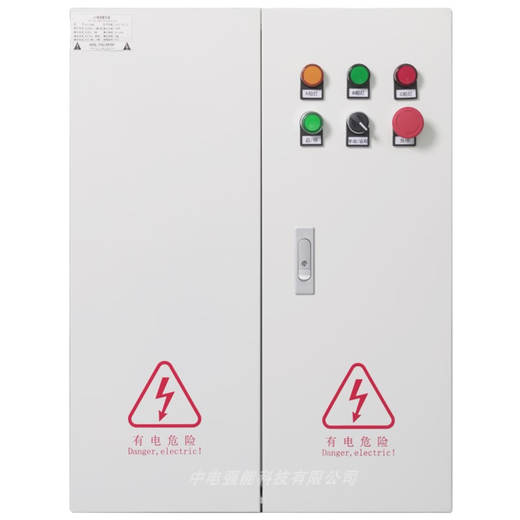 LED display smart distribution box PLC smart distribution cabinet indoor and outdoor timing central control milky white PLC30KW 650x500x200mm