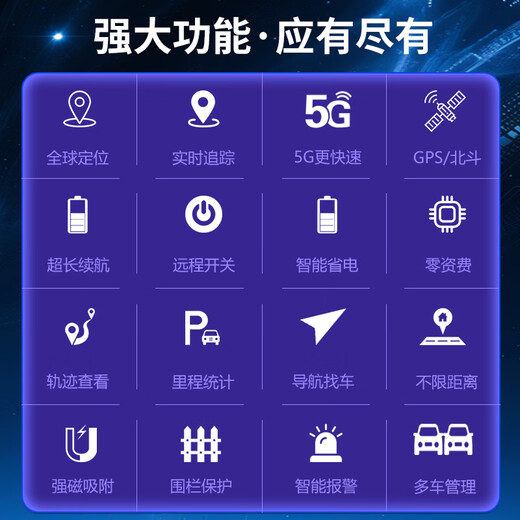 Liantu gps locator tracker micro anti-theft electric motorcycle vehicle-free installation of Beidou artifact