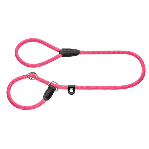 HUNTER imported from Germany, medium and large dog leash, thick explosion-proof dog rope, P rope, P chain dog chain, integrated dog training rope, off-white, 180cm long, 1.0cm in diameter (medium and large dogs)