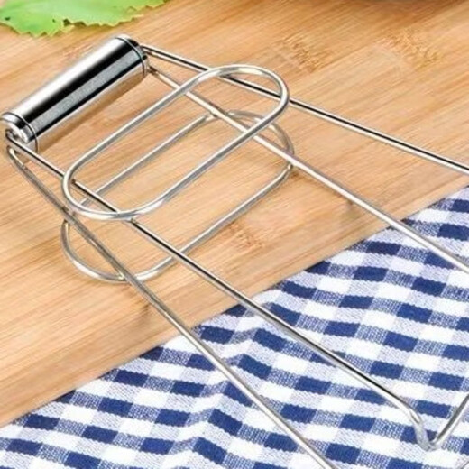 Yusenyi Stainless Steel Bowl Clamp Steamer Steamer Plate Clamp Kitchen Artifact Plate Holder Convenient and Practical 1 Stainless Steel Convenient and Practical