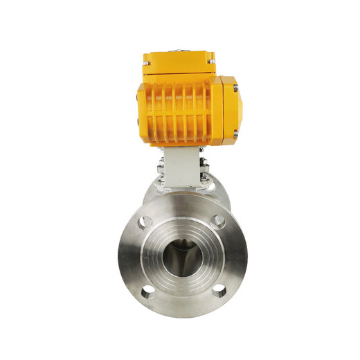 JLQ941F electric flange ball valve high temperature cast steel carbon steel stainless steel cut-off valve O-type switch intelligent cast steel DN80