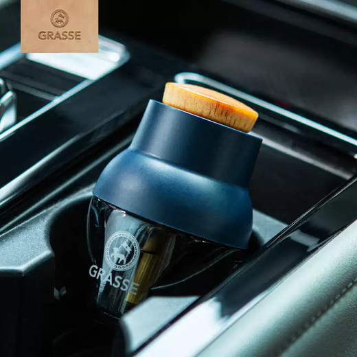 Yusenyi Korean grasse original ocean flavor high-end blue bottle wooden beads car aromatherapy men and women car perfume mango apple flavor 100ML indoor car hot selling 1g