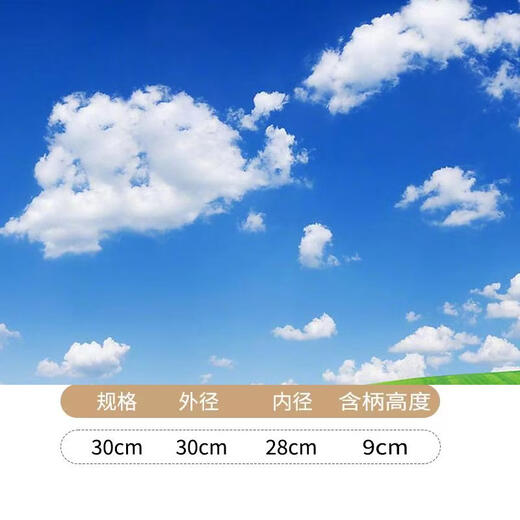 Yusenyi pot lid stainless steel household wok steamer 28cm-42cm pan pot lid universal heightened visible pot lid 30cm (pure steel handle) for food contact