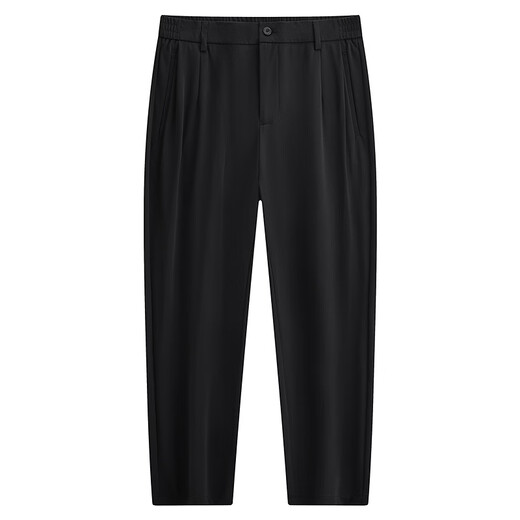 Dances with Wolves Containing Mulberry Silk Casual Pants Men's 2026 Spring and Summer New Stretch Breathable Men's Commuting Slim Nine-Point Pants Men