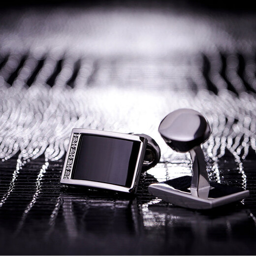 KFLK black all-match French shirt cufflinks men's custom light luxury cuff buttons shirt cufflinks Cufflinks K020