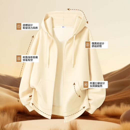 Pull back American sportswear suit men's heavy drape hooded cardigan sweatshirt spring and autumn trendy youth men's clothing set black + black (h red and white pull back) M /170 (same style for men and women)