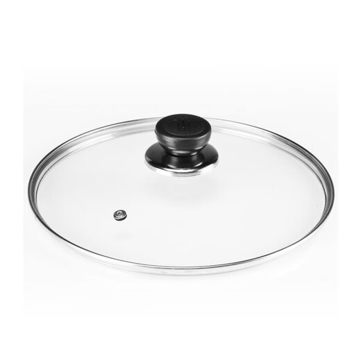 Yong Huan universal pot lid household tempered glass 32cm wok 302826 transparent high temperature resistant cooking lid 18# inner diameter 17.7 outer diameter 19.5