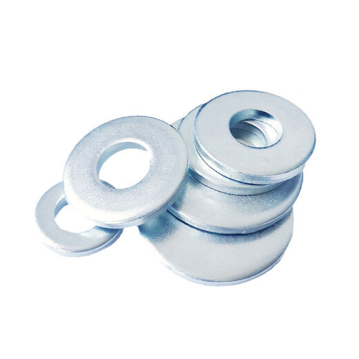 Galvanized flat pad thickened flat washer metal pad round screw washer m3m4m5m6m8m10 M3*7*0 point 51Jin Jin is equal to 0.5 kg, about 4510 pieces
