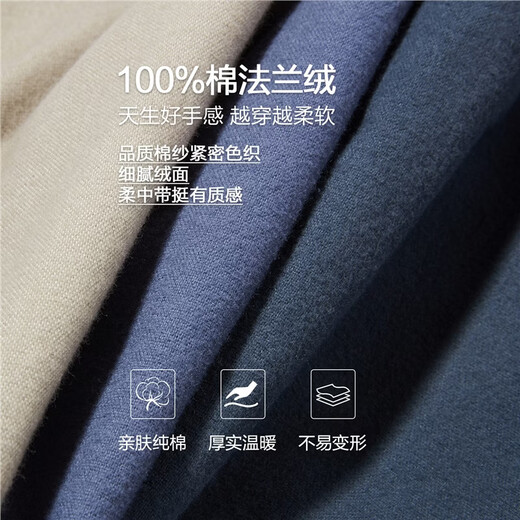 Giordano 2026 spring new style pure cotton flannel single pocket long-sleeved casual shirt jacket for men 01044876