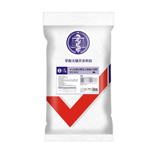 Huazhu 4 piglet premix pig feed piglet farm uses to promote feeding, stretch skeleton, promote growth, high lysine, piglet premix 20kg