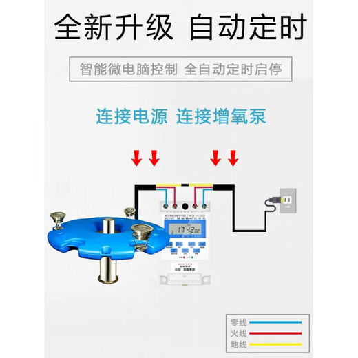 Fountain aerator colorful light fountain aerator park solar fountain landscaping water pump pond aerator 380V three-phase 1500W without light