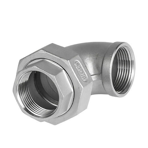 Zhuankai 304 stainless steel double inner wire elbow union internal tooth oil any flat union oil screw 2346 points 1 inch 2 inches 304 inner wire 3/4-DN20 (6 points)