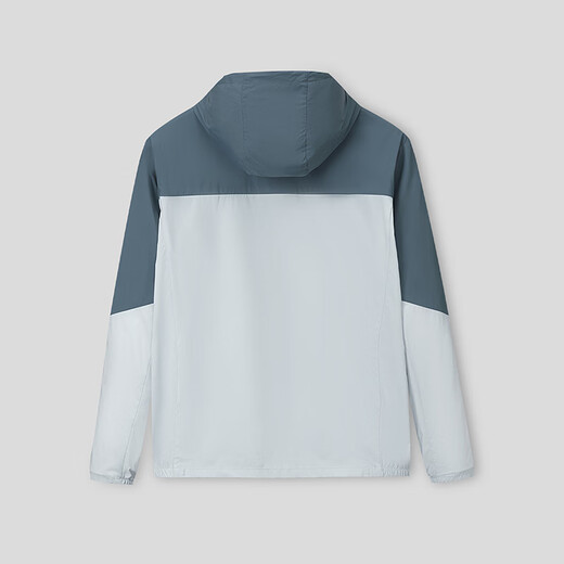 Heilan House (HLA) Jacket Men's 26 New Style Hooded Sleeves Lightweight Sun Protection Jacket Men's Summer HWJAJ2F103A Blue Gray Sleeves A3 M 170/88A Recommended 125~136 Jin Jin equals 0.5 kg