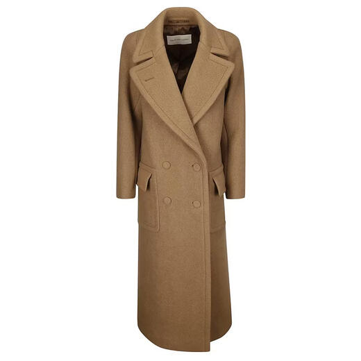 Женское пальто DRIES VAN NOTEN, теплое и ветронепроницаемое длинное осеннее и зимнее пальто для поездок на работу, простой цвет, один размер подходит всем | С