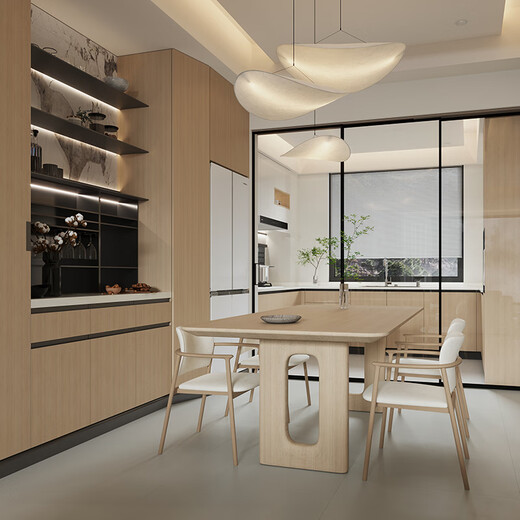 Haier whole house customization overall modern log impression whole house customization package + ten-piece furniture set