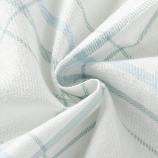 DAVE&BELLA children's plaid shirt cotton boys' shirt 2026 spring new baby boy long-sleeved top children's clothes green plaid ready stock 120 cm (recommended height 110-120cm)