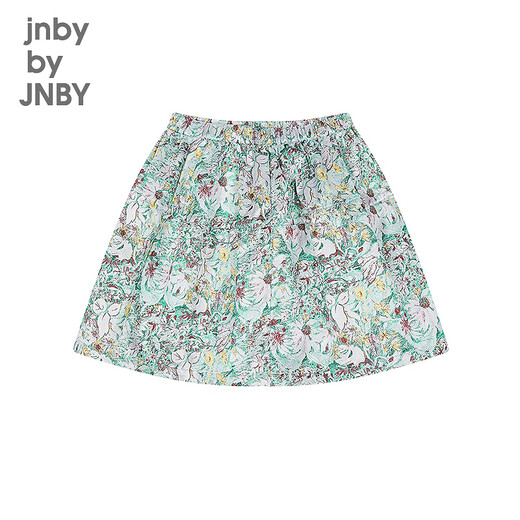 Jnby by JNBY New Jiangnan Buyi Children's Clothing Short Waist Skirt 26 Spring Girls 1Q3D13730 347/Green 130cm