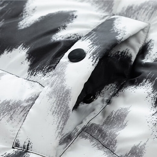 PNJ Cotton Clothing Men's Autumn and Winter Stand Collar Thickened Warmth Versatile Casual Outdoor Top Jacket Khaki XL