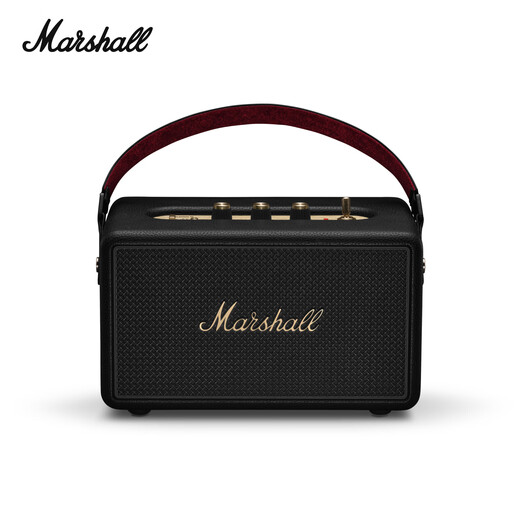 Marshall Kilburn III Speaker Wireless Bluetooth Portable 3rd Generation Home Outdoor Waterproof Bass Holiday New Year Gift Speaker Black Gold