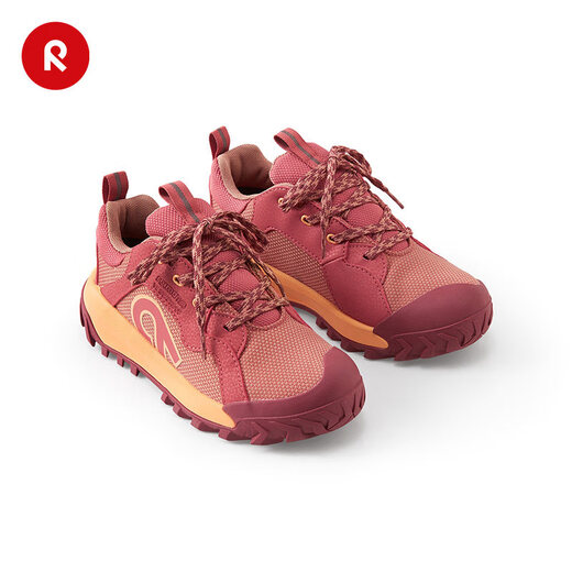 Reima Finland reima 2026 new spring and summer new men's and women's children's water-repellent cushioning anti-slip sports comfortable travel shoes brick red -3940 size 32