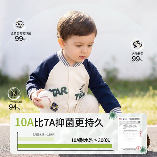 Childish love, spring and autumn baby clothes, super cute going out pure cotton jumpsuit, newborn sweatshirt, spring baseball uniform, sweatshirt