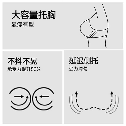 Jianjiang Ice Silk Bra Women's Soft Steel Ring 2026 New Seamless Beautiful Back Women's Gathered Anti-Sagging Sexy Lace Underwear Women's 2-Pack Gray Blue + Off-White 75B