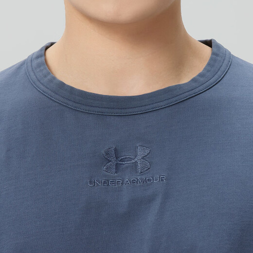 Under Armor Men's Tops 2026 Spring New Sports and Casual Wear Loose Breathable Round Neck Short Sleeve Fashion Outdoor T-Shirt 1387993-044 3XL