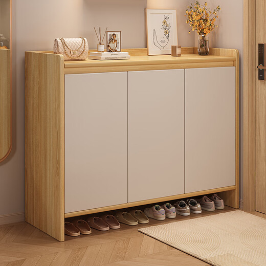 SPERMEK Shoe Cabinet Entry Cabinet Storage Cabinet One Wall Corridor Corridor Shoe Rack New 2025 Porch Storage Cabinet Lin Di Same Style 100*32*100CM
