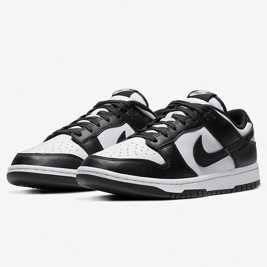 耐克NIKE 男子板鞋缓震 DUNK LOW 运动鞋休闲鞋 DD1391-100 黑白熊猫DD1391-100 44
