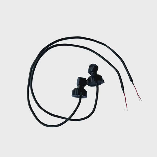 Xinhaitai ultrasonic sensor 1M piezoelectric ceramic chip high performance vibration flow meter transducer black long head sensor pair