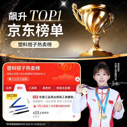 Eastern work product water mouth pliers model shear pliers model tool Gundam assembly tool single-edged diagonal pliers ultra-thin blade military model set pliers