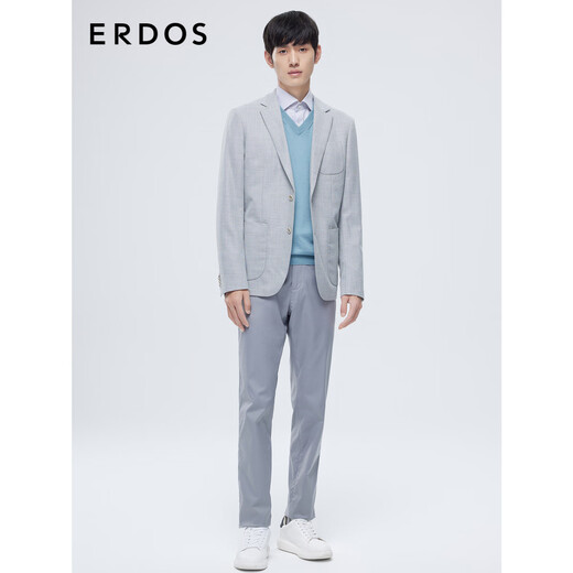Erdos Spring and Summer Urban Lightweight Series Bicycle Traje para hombres Traje para hombres LOOL LOOL LURA LIGHT GREY L 175/96A