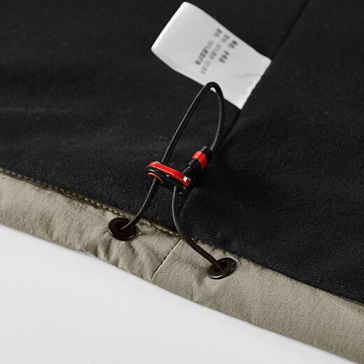 JP autumn and winter men's clothing with velvet vest hooded thick vest horse clip keeps warm 9906 khaki 2XL (suitable for 155 Jin [Jin equals 0.5 kg]-170 Jin [Jin equals 0.5 kg])