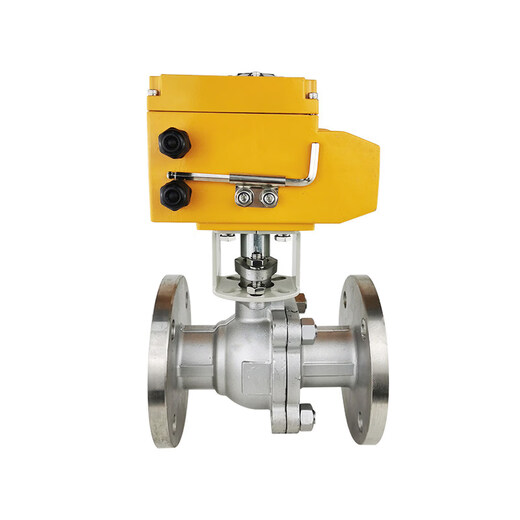 JLQ941F electric flange ball valve high temperature cast steel carbon steel stainless steel cut-off valve O-type switch intelligent cast steel DN80