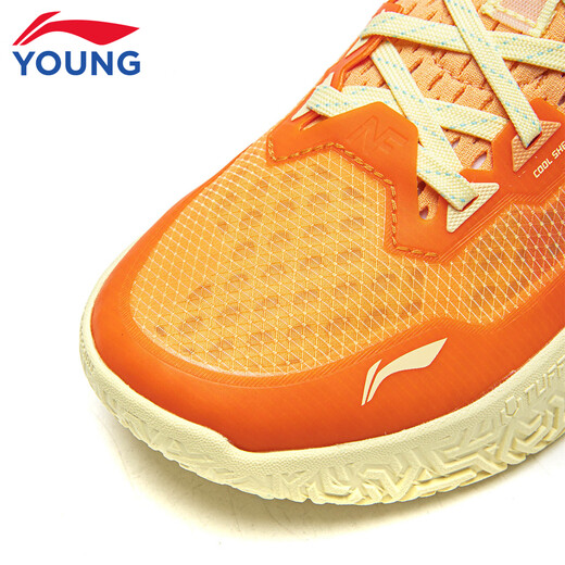 Li Ning children's shoes children's basketball shoes for boys and girls 26 spring new mesh breathable shock-absorbing support stable wear-resistant sports shoes