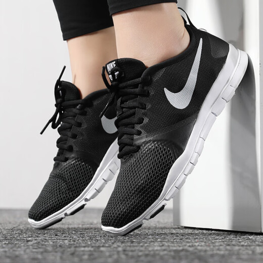 耐克NIKE 女子 训练鞋 FLEX ESSENTIAL 运动鞋 924344-001黑色36码
