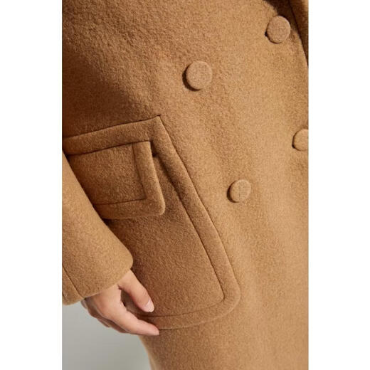 Женское пальто DRIES VAN NOTEN, теплое и ветронепроницаемое длинное осеннее и зимнее пальто для поездок на работу, простой цвет, один размер подходит всем | С