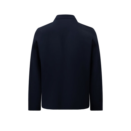 Deshasha Men's Short Lapel Executive Jacket 2026 Spring New Casual Thin Top Jacket Men Navy L