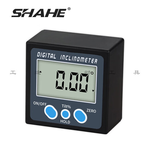 TMJD MISS Sanhe electronic digital display level meter digital display angle meter high-precision digital display level inclinometer with magnetic SN7457 single-sided magnetic metal