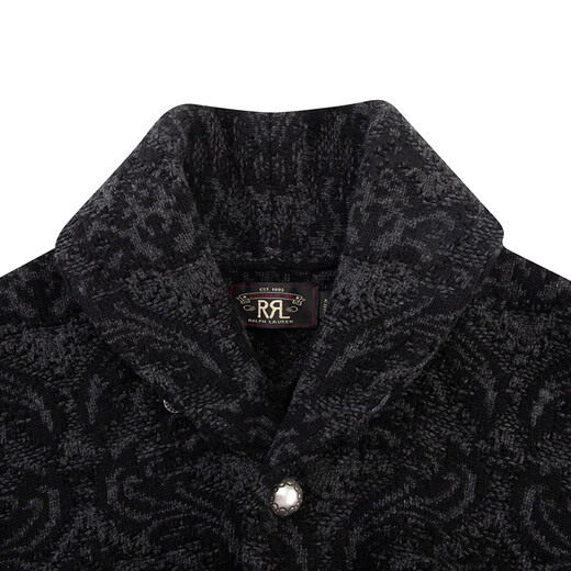 RRL Men's Spring 26 Ranch Style Knitted Cardigan RL95611 001-Multicolor S